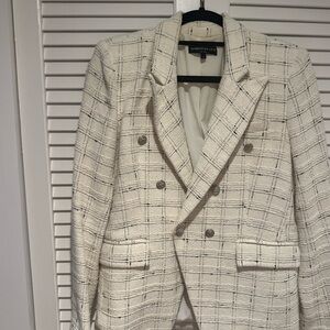 Generation Love Cream and Black Sport Coat